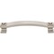 Jeffrey Alexander 128 mm Center-to-Center Satin Nickel Square Delmar Cabinet Pull 585-128SN - alternate 2